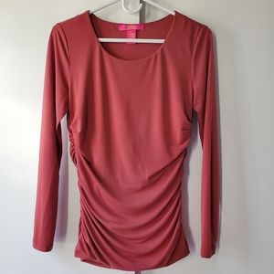 Catherine Malandrino Ruched Top